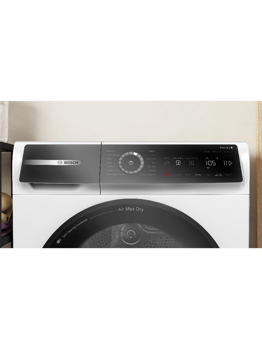 Сушильная машина Bosch WRB247D0SN, белый