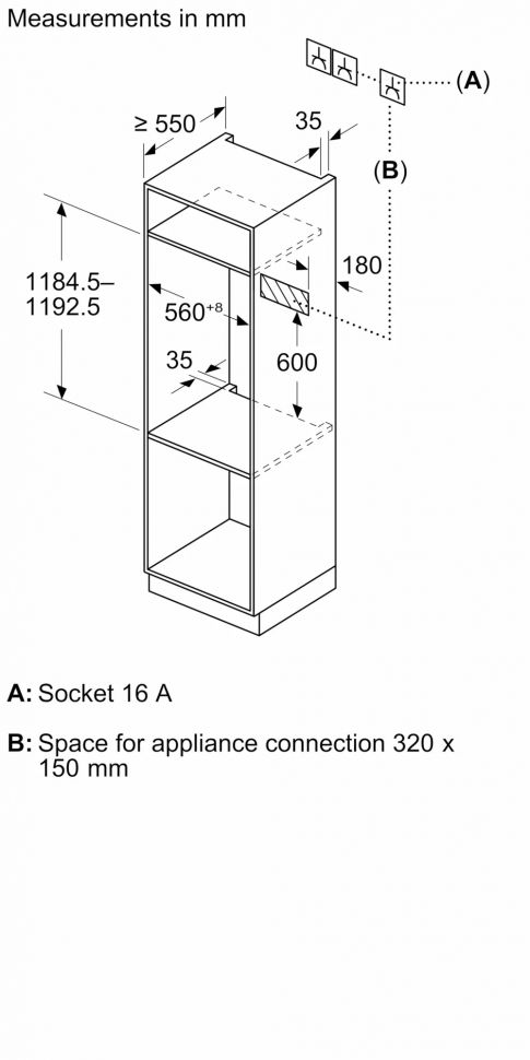 Декоративный элемент Neff Z912BBY0 Brushed Bronze, бронза (духовой шкаф 60см + духовой шкаф 60см)