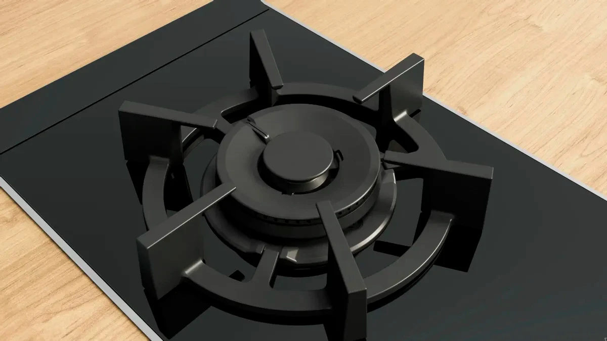 Варочная панель газовая Bosch PRA3A6I10, черный