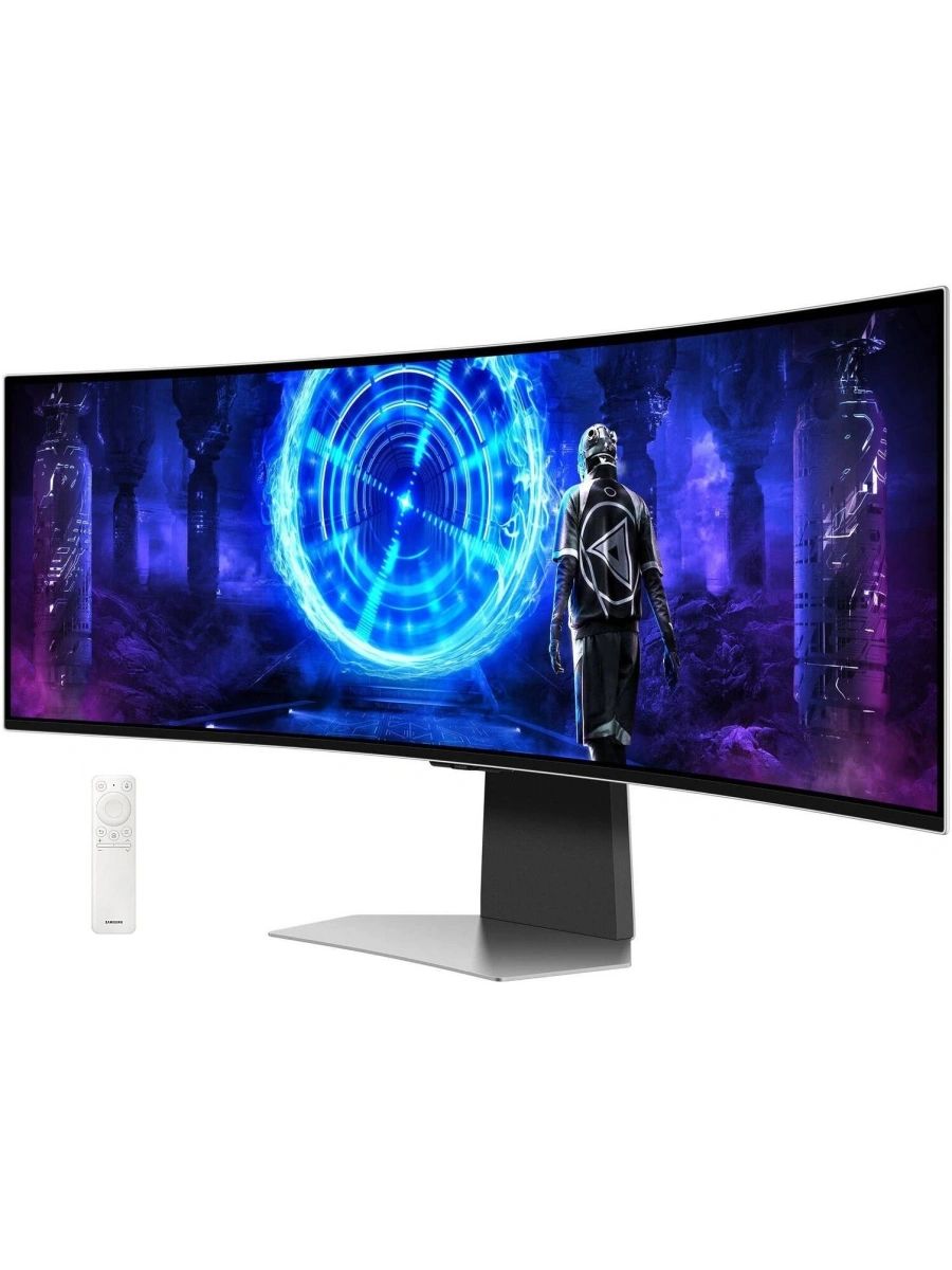 Монитор Samsung Odyssey OLED G9 S49DG952SMXUE, серебристый