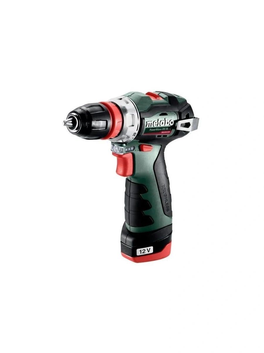 Дрель-шуруповерт аккумуляторная Metabo PowerMaxx SB Basic Set, арт. 600385710 (кейс, с 2 АКБ и ЗУ)