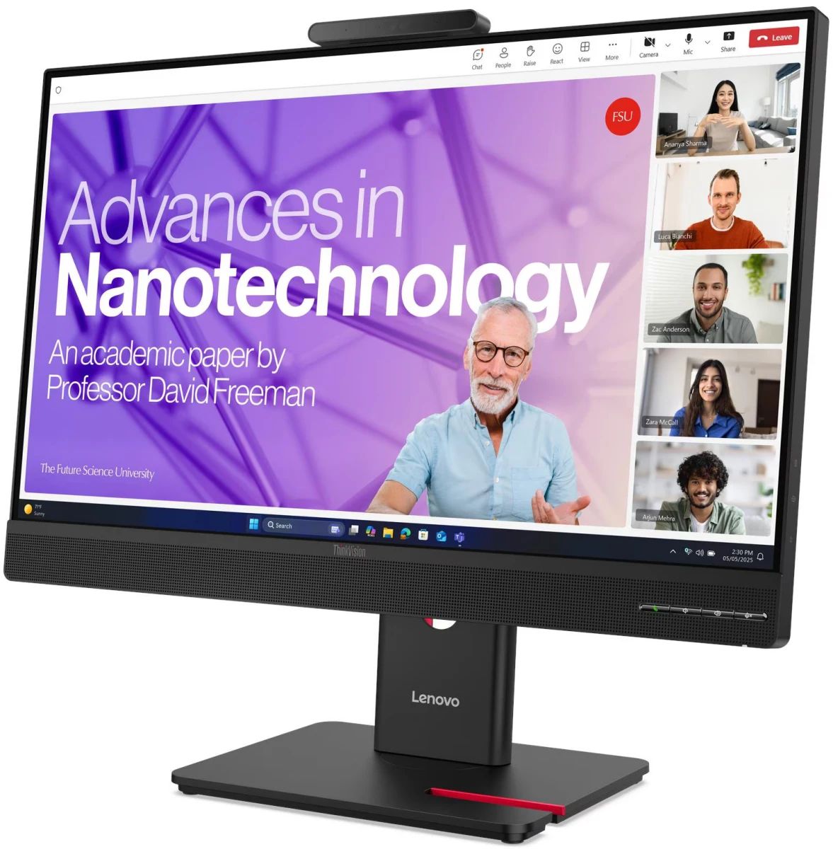 Монитор Lenovo ThinkVision T24-4v, черный