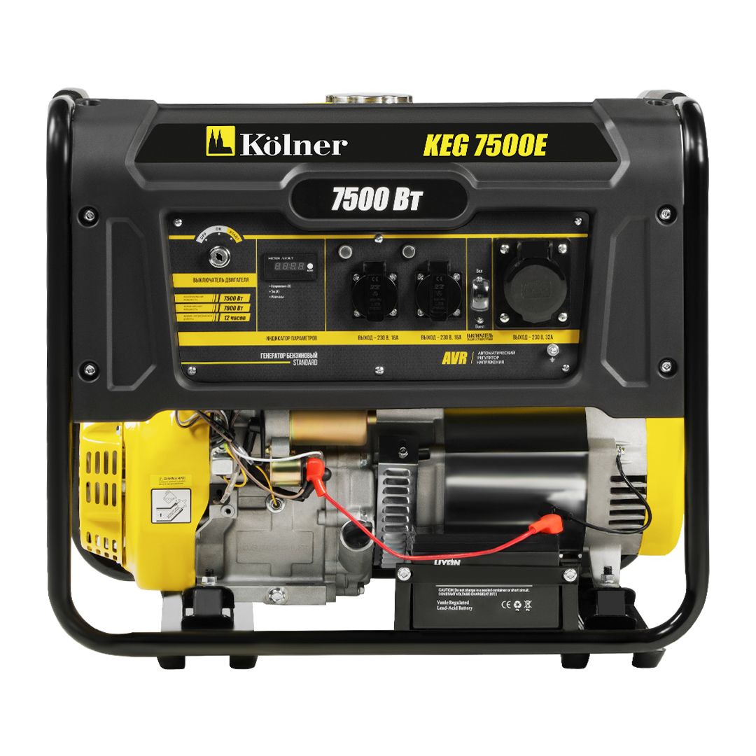 Генератор бензиновый Kolner KEG 7500E