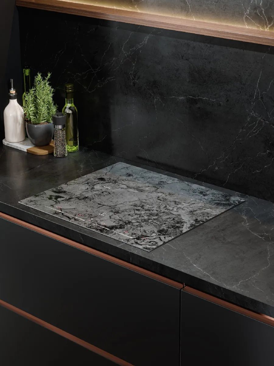 Варочная панель индукционная LEX EVI 640-1 F I DS, серый