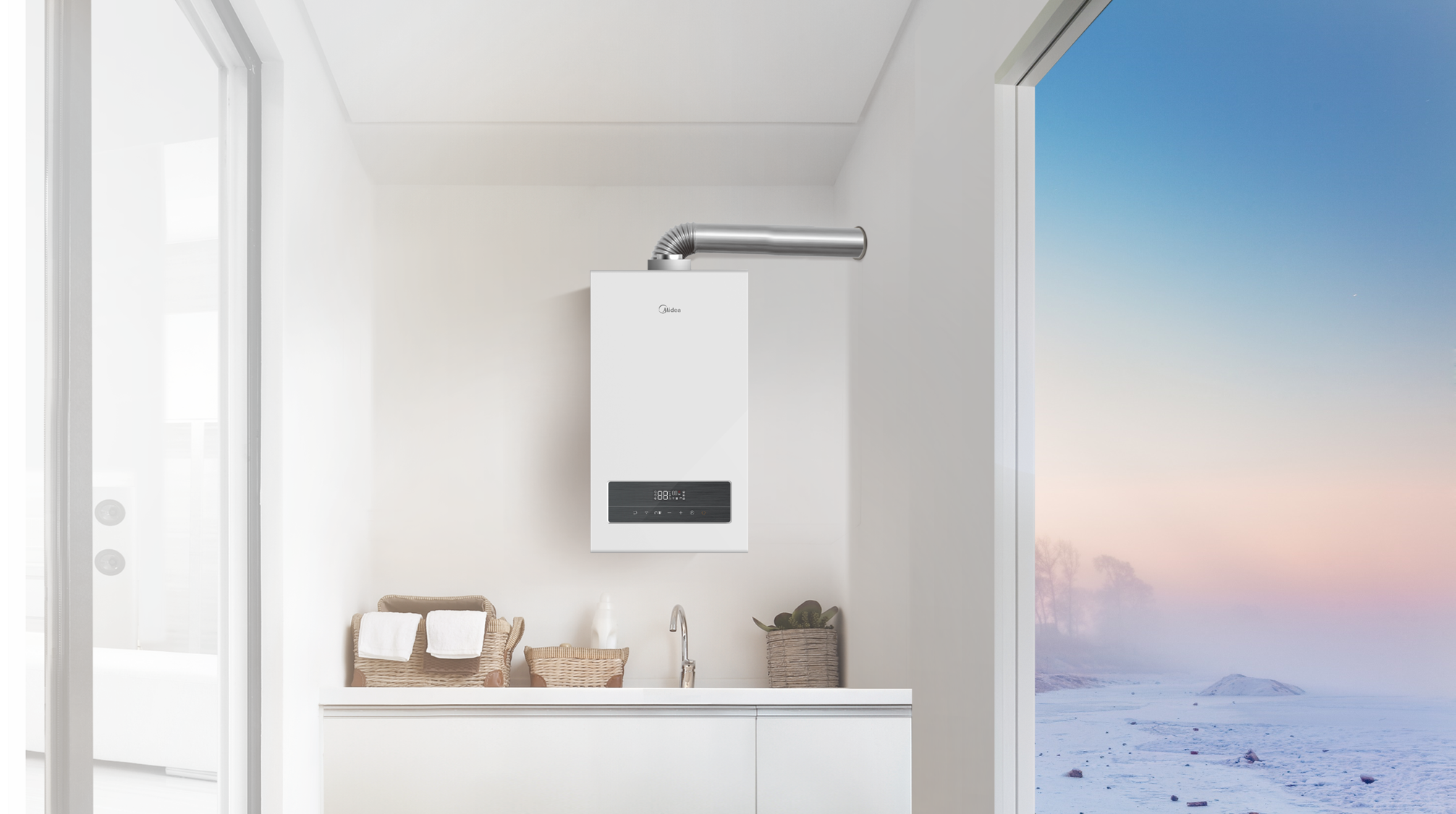 Котел газовый Midea MGB-13-2F Neman