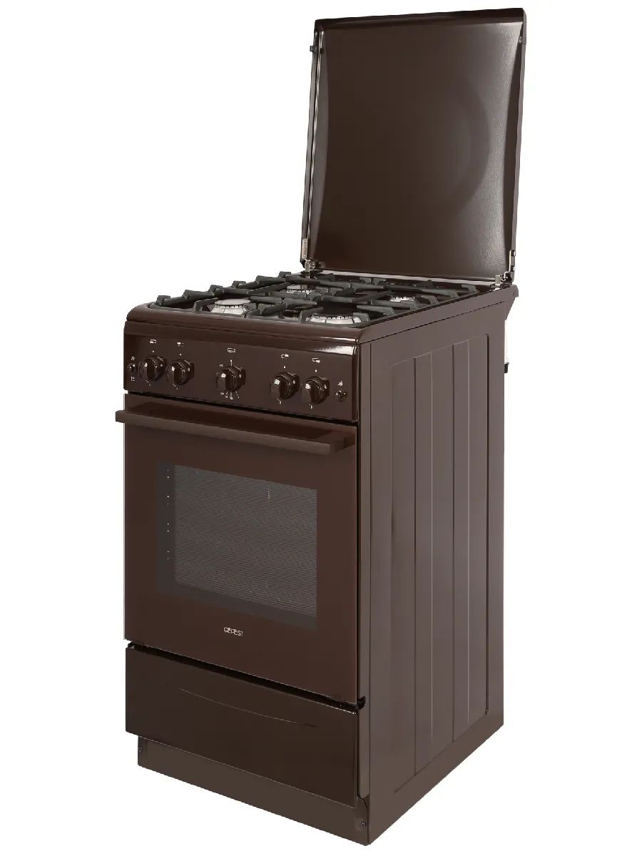 Плита газовая GEFEST ПГ 5100-01 0001, коричневый