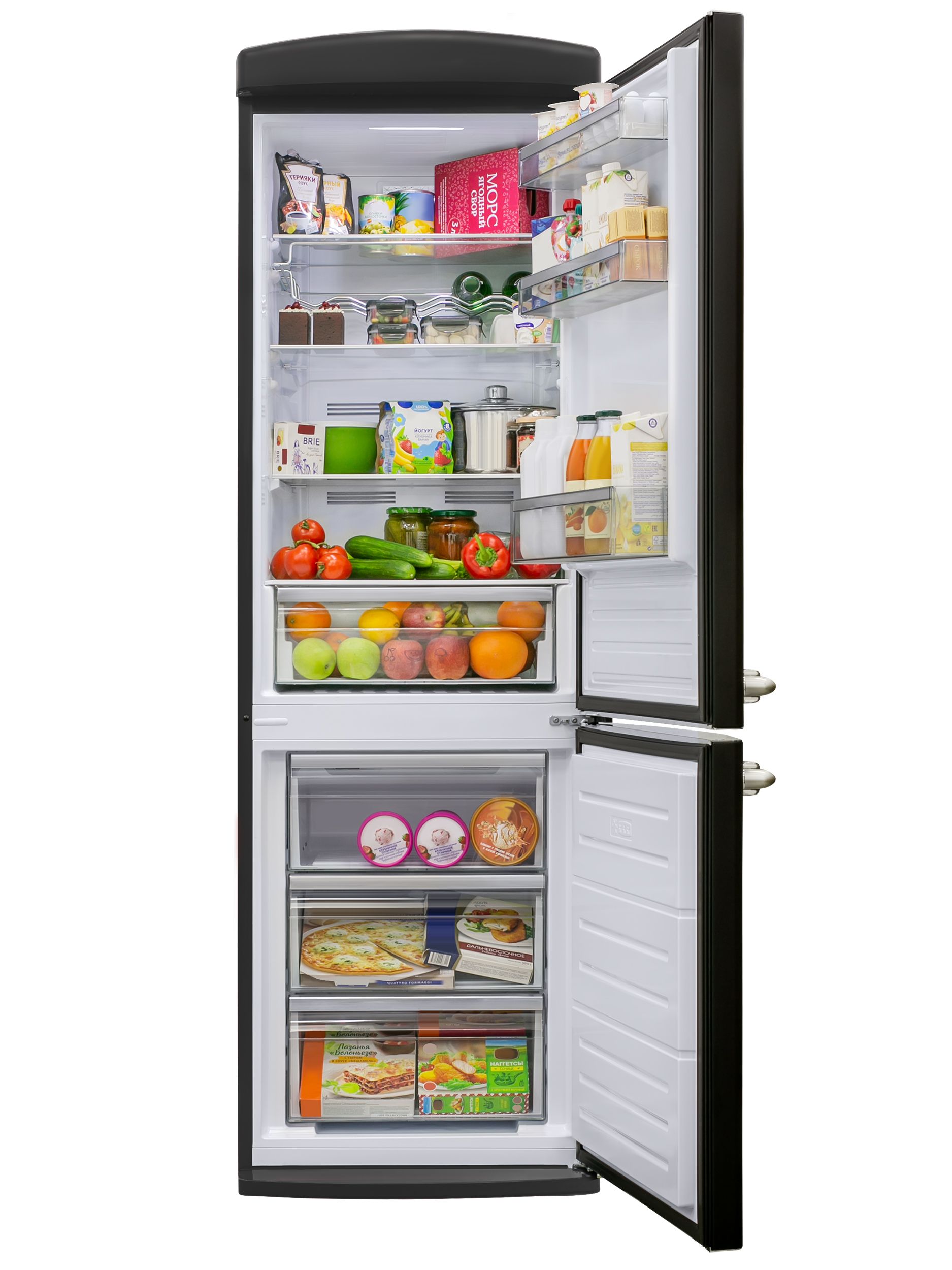 Холодильник Schaub Lorenz SLU S339S3, черный