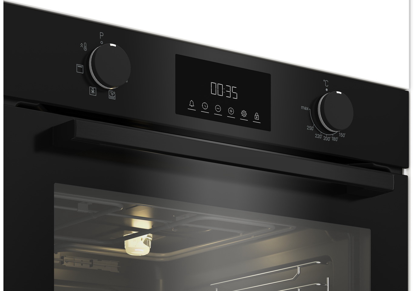 Духовой шкаф электрический Indesit IBFTE 2434 BL, черный