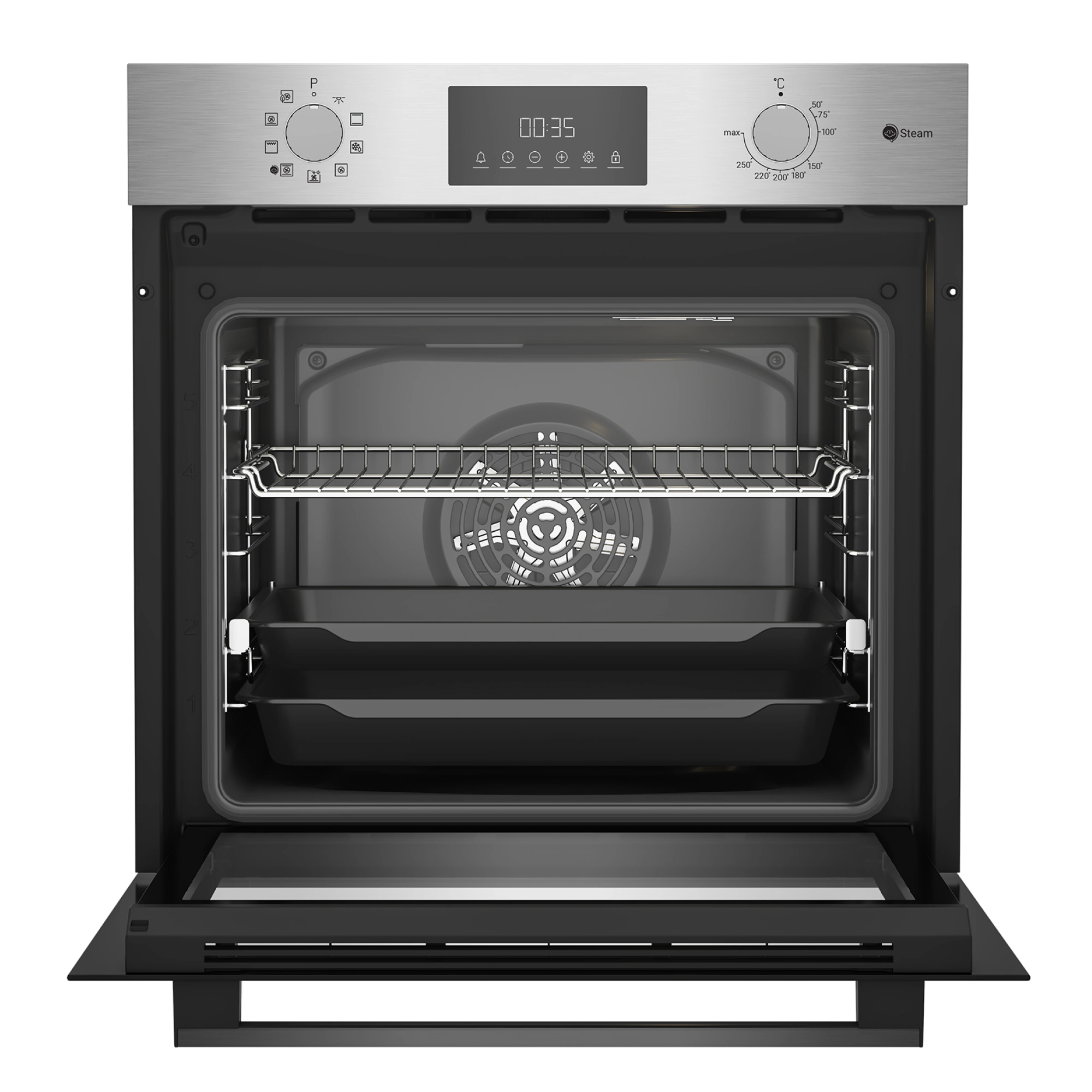 Духовой шкаф электрический Indesit IBFTS 4941 JH IX, нержавеющая сталь