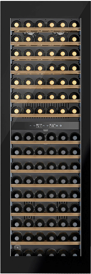 Винный шкаф встраиваемый Caso WineDeluxe WD 96, черный