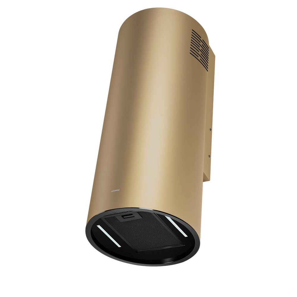 Вытяжка цилиндрическая MAUNFELD Bala 35 Wall, золотой