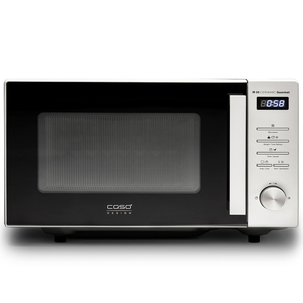 Микроволновая печь CASO M 20 Ceramic Gourmet, серебристый