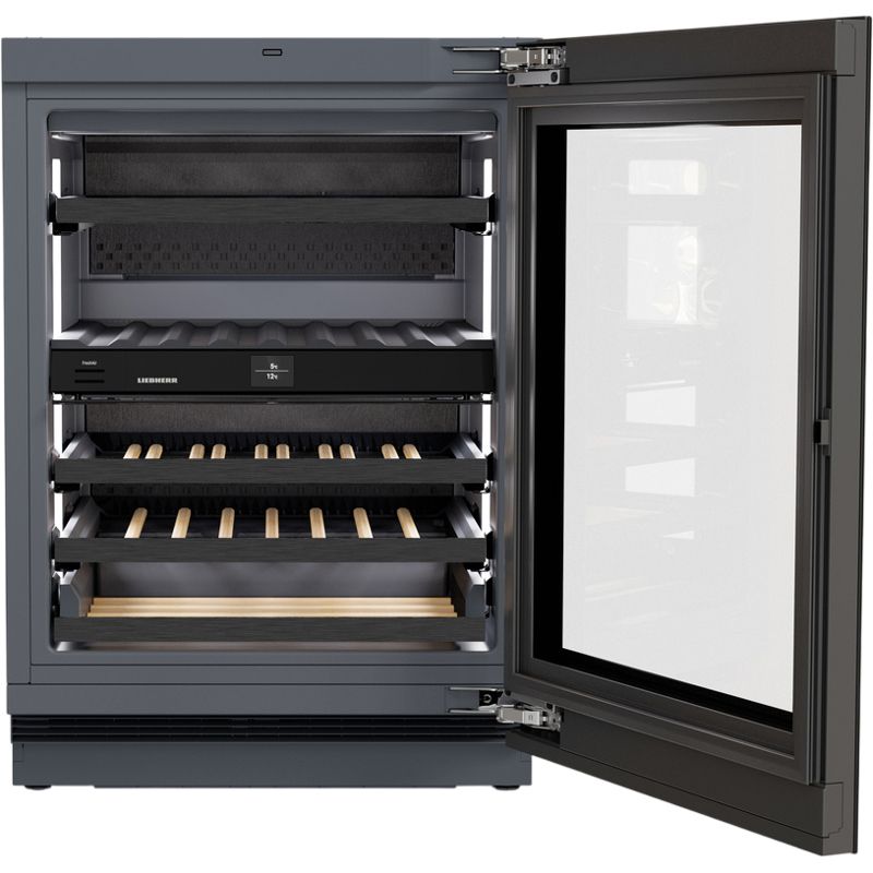 Винный шкаф встраиваемый Liebherr UWgbi 3782, черный