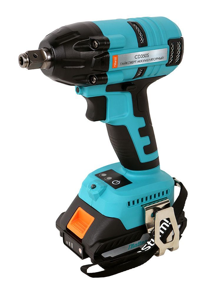 Гайковерт аккумуляторный Sturm! CD350S 1BatterySystem (с 2 АКБ и ЗУ)