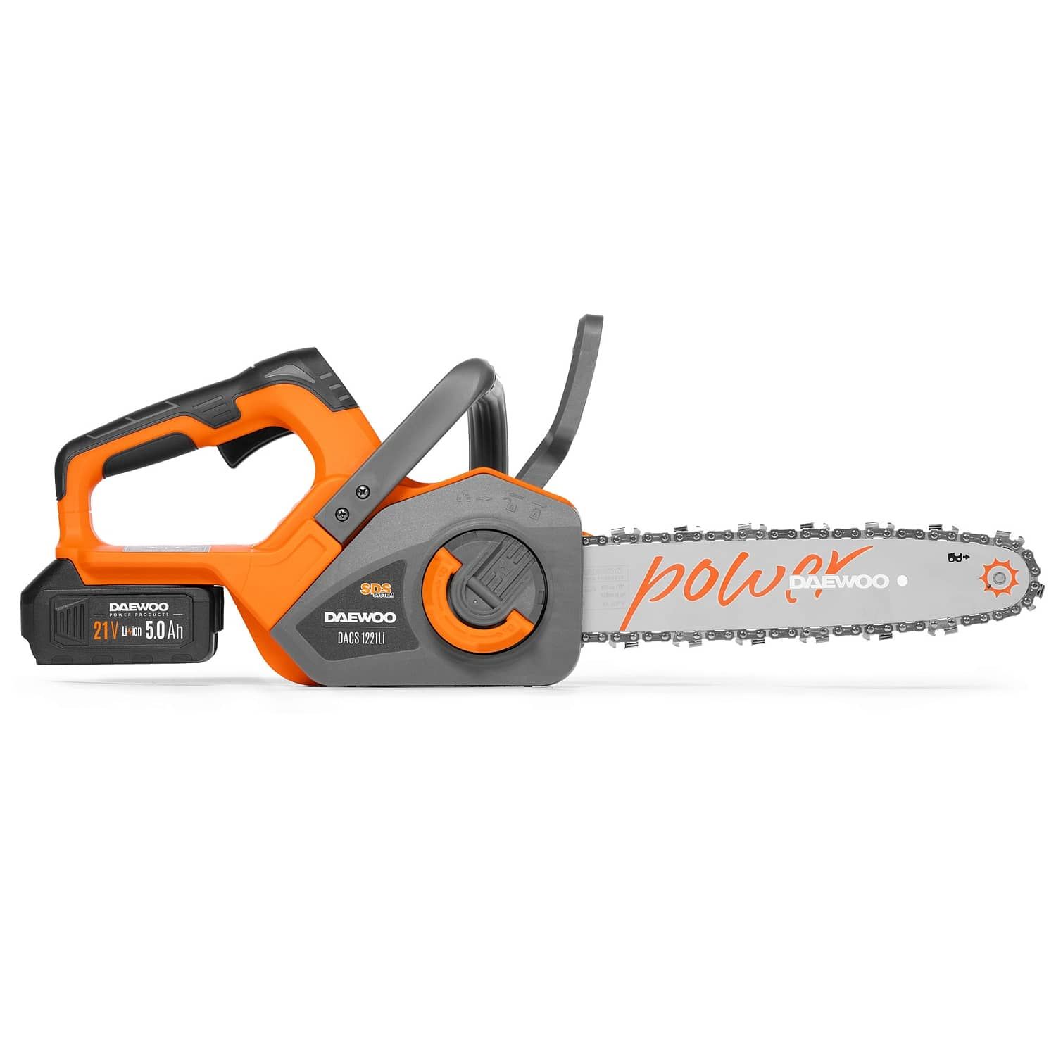 Пила цепная аккумуляторная DAEWOO DACS 1221Li Set (Акб и ЗУ)