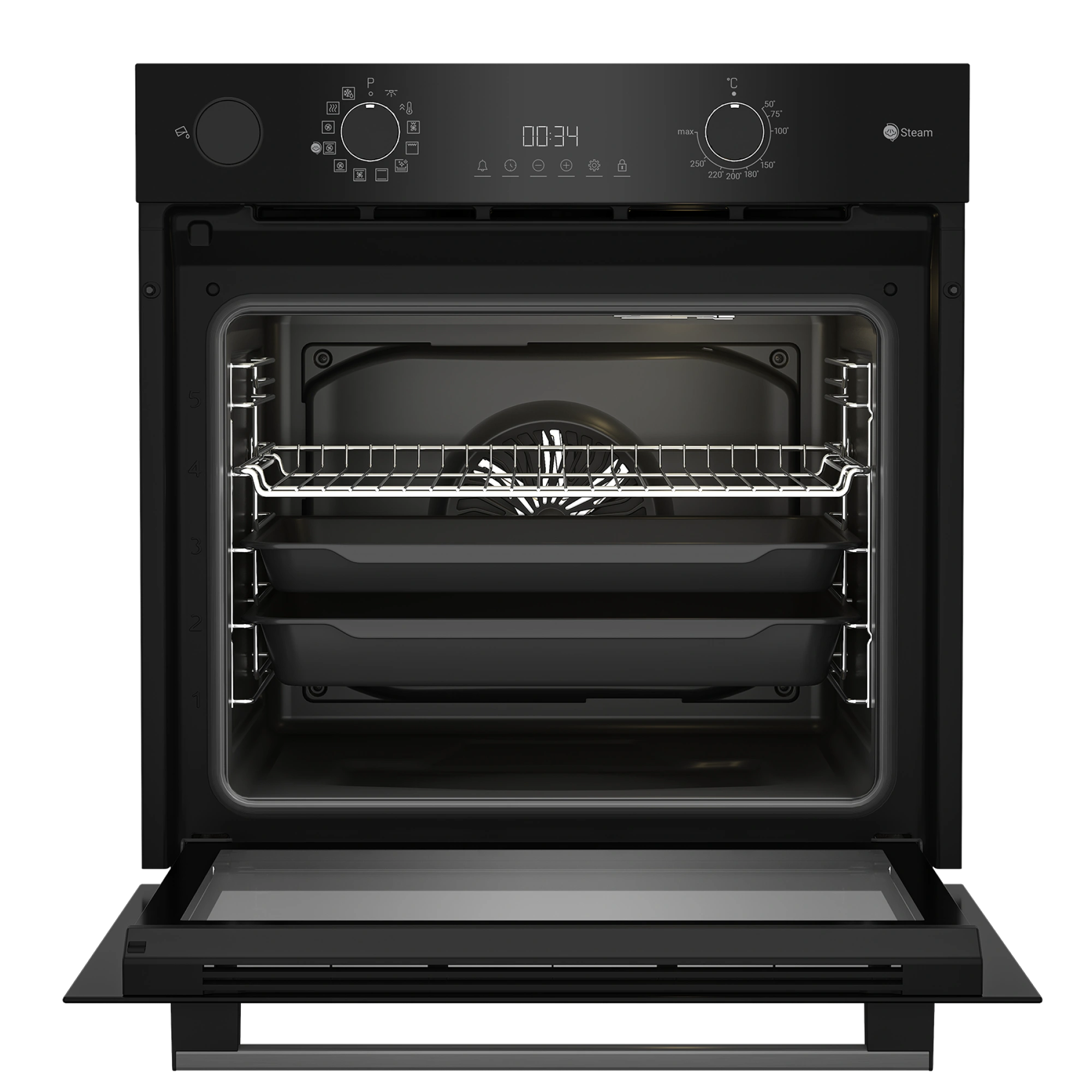 Духовой шкаф электрический Indesit IBFTS 4644 J BL, черный