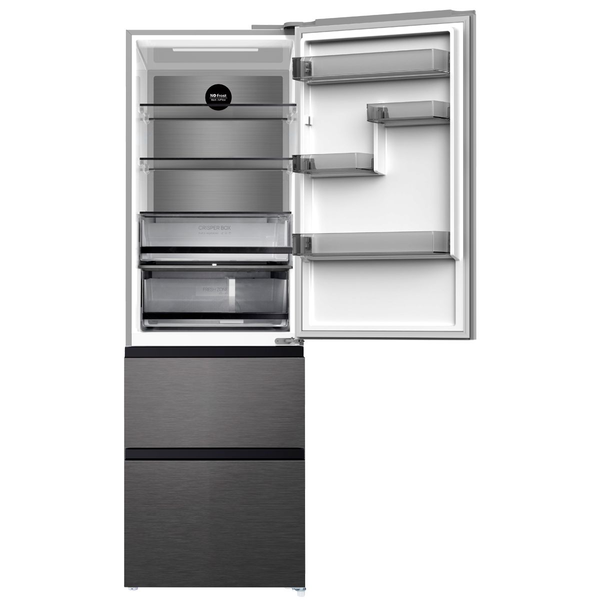 Холодильник ZUGEL ZRFD362B, черный