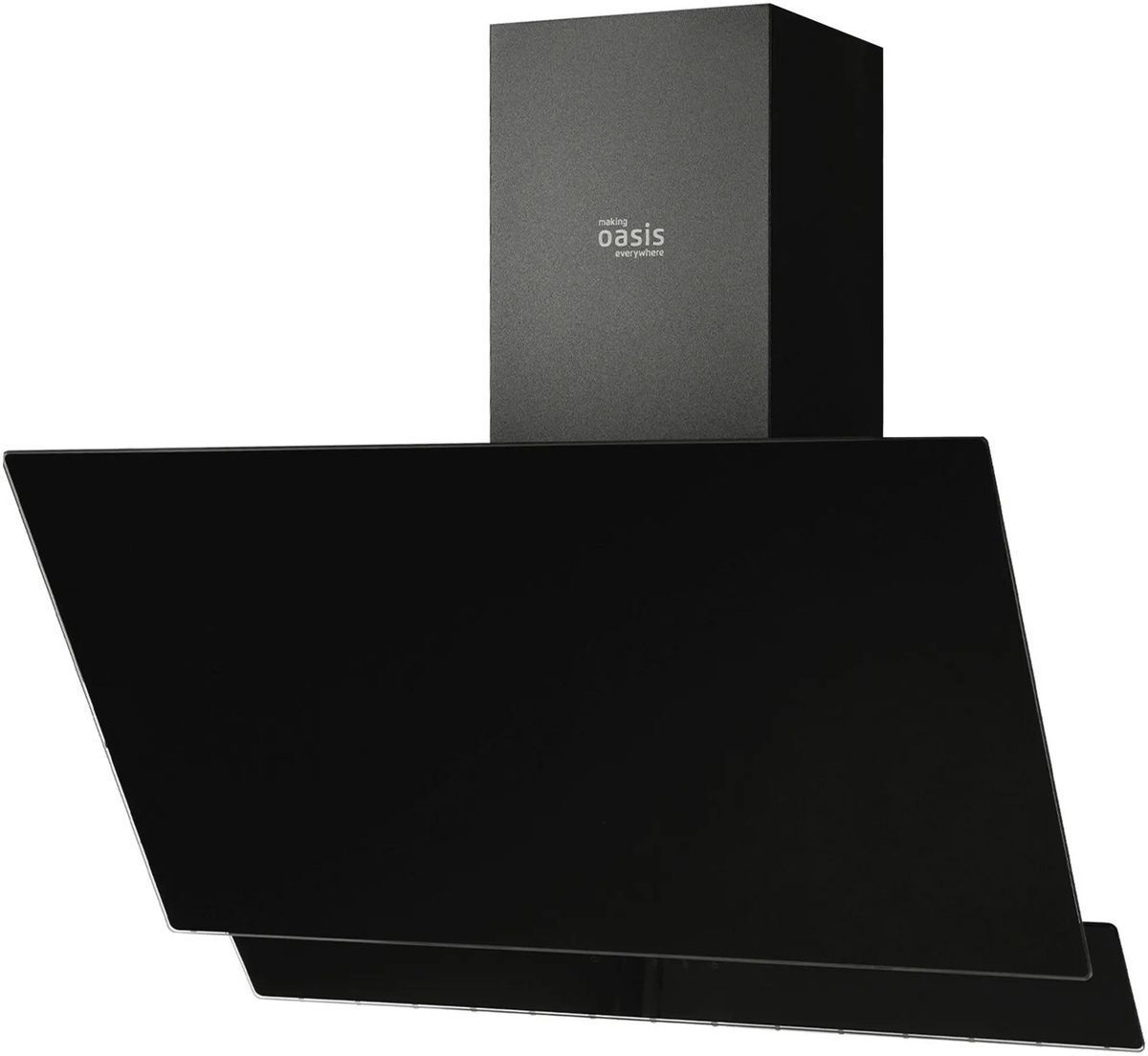Вытяжка наклонная Oasis NF-60B, черный