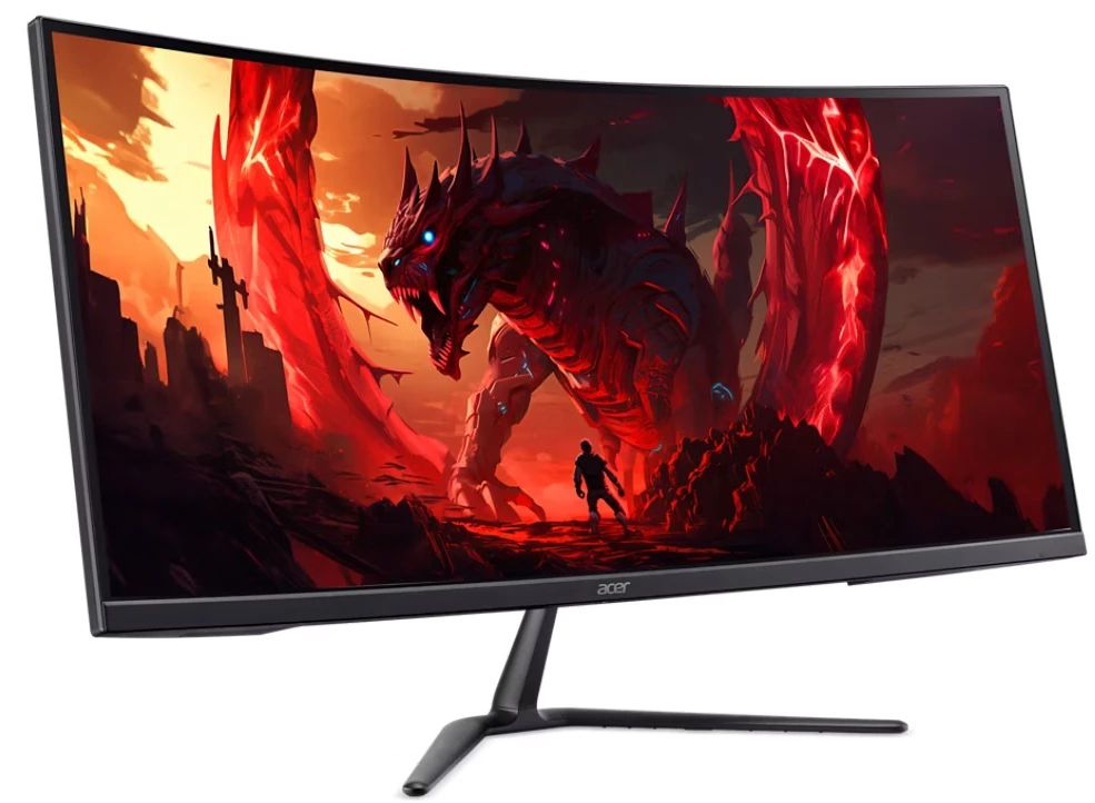 Монитор Acer ED340CURW0biip, черный
