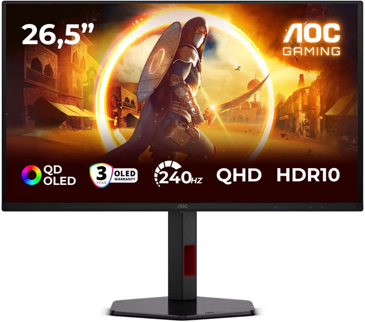 Монитор AOC Q27G4ZDR, черный