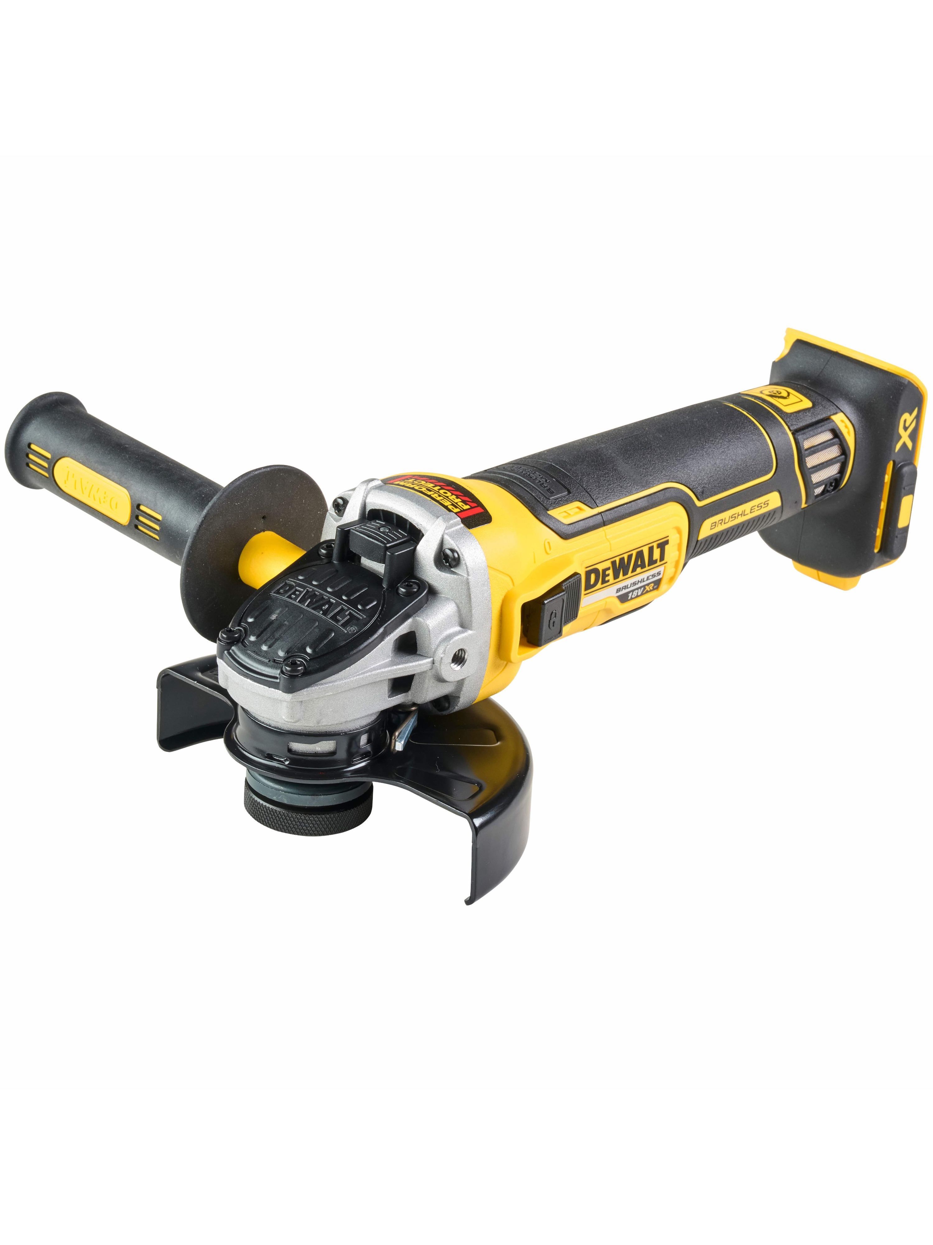 Угловая шлифмашинка (болгарка) DeWalt DCG405H2T-QW (кейс, 2 АКБ и ЗУ)