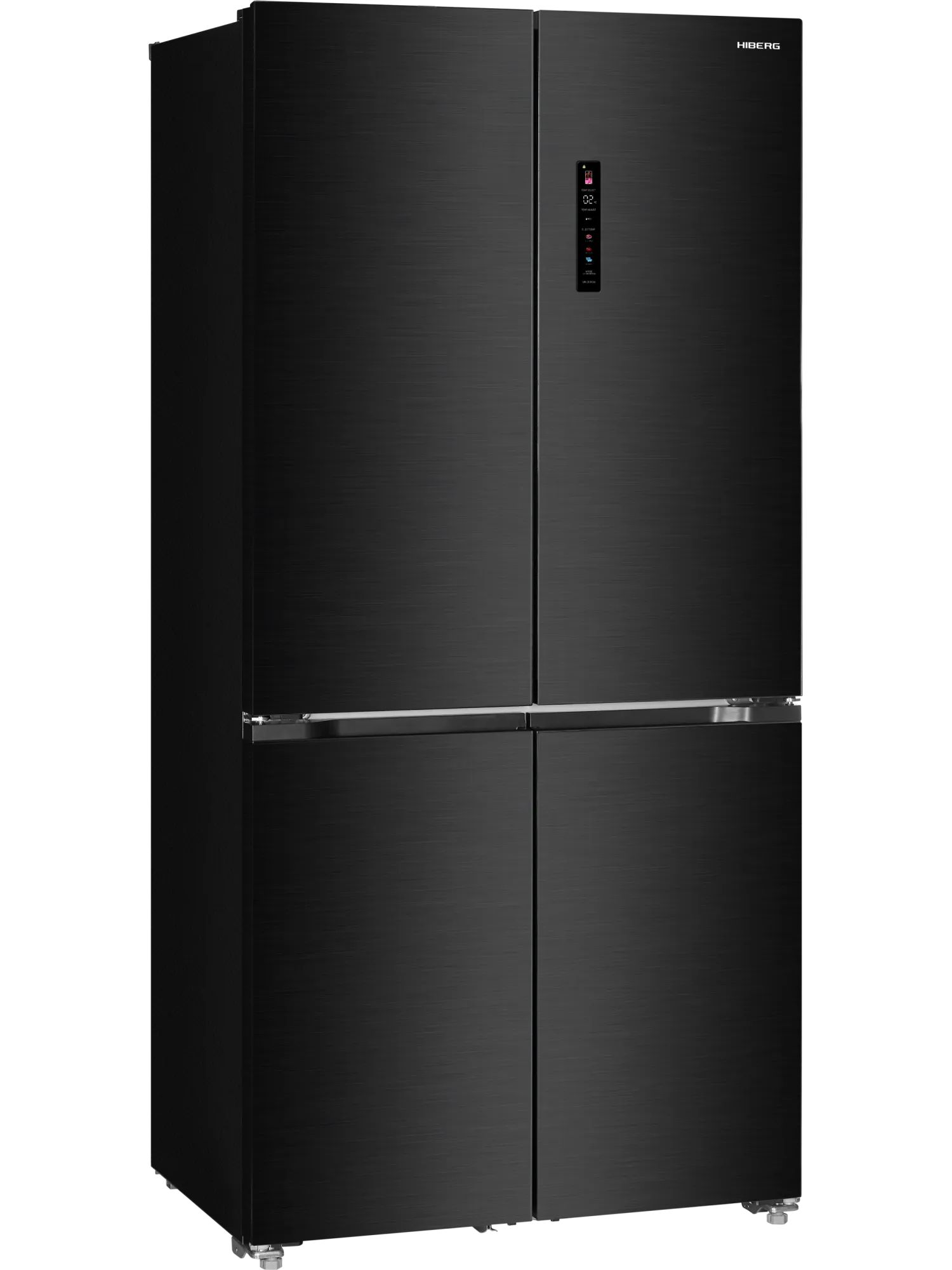 Холодильник Side-by-Side HIBERG i-RFQ 705 Xd, вулканический черный базальт