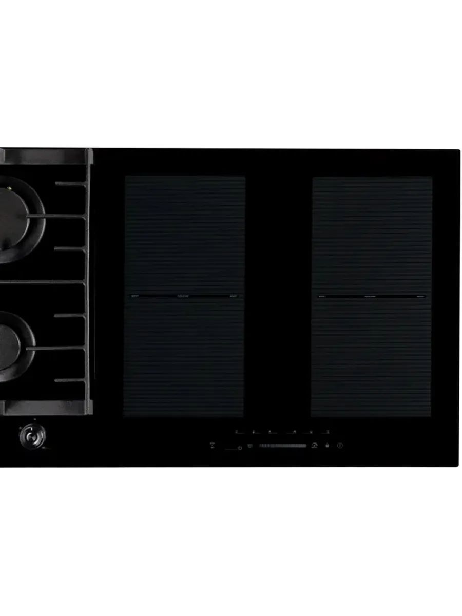 Варочная панель комбинированная HIBERG i-VM 9025 B, черный