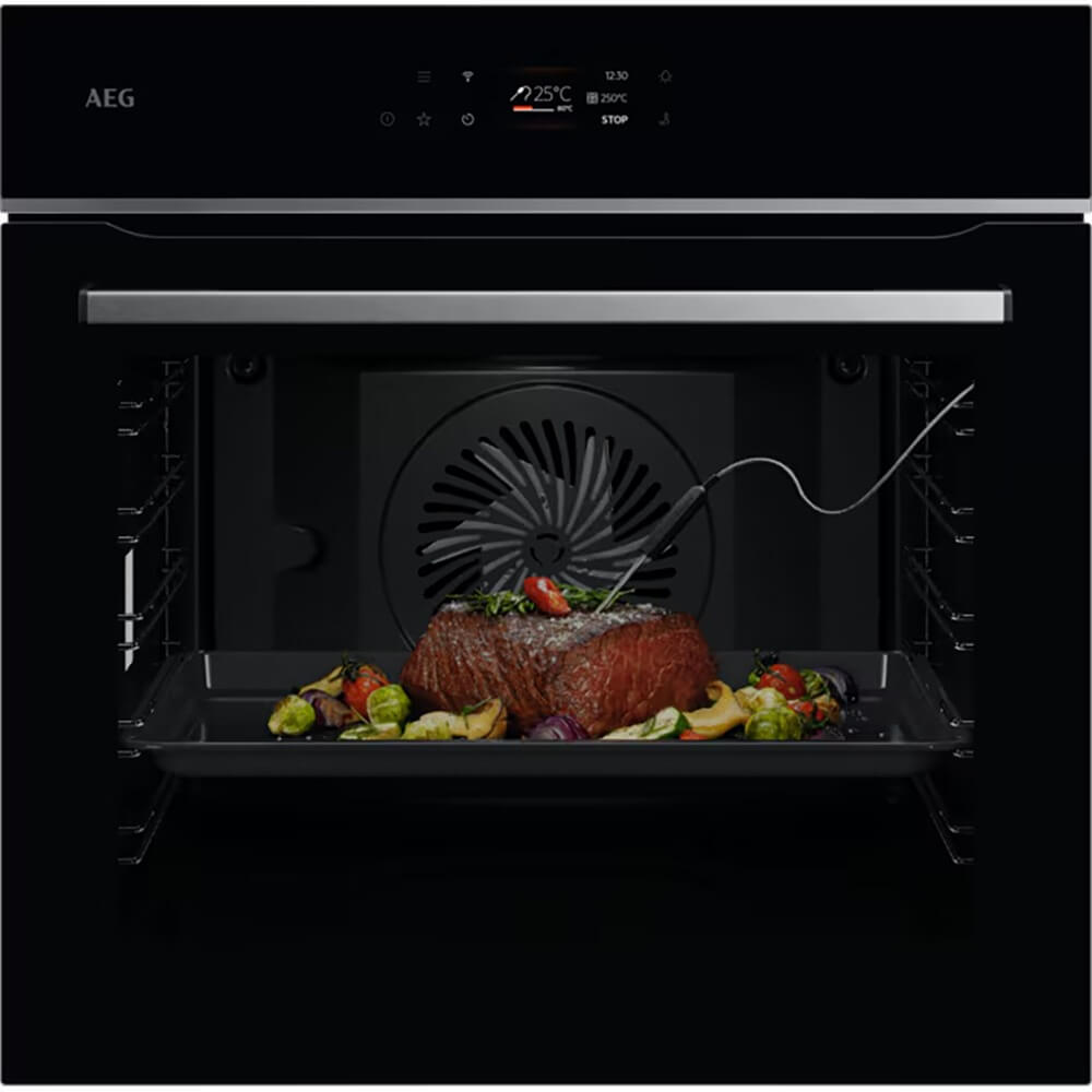 Духовой шкаф электрический AEG OS6PB631AB, черный