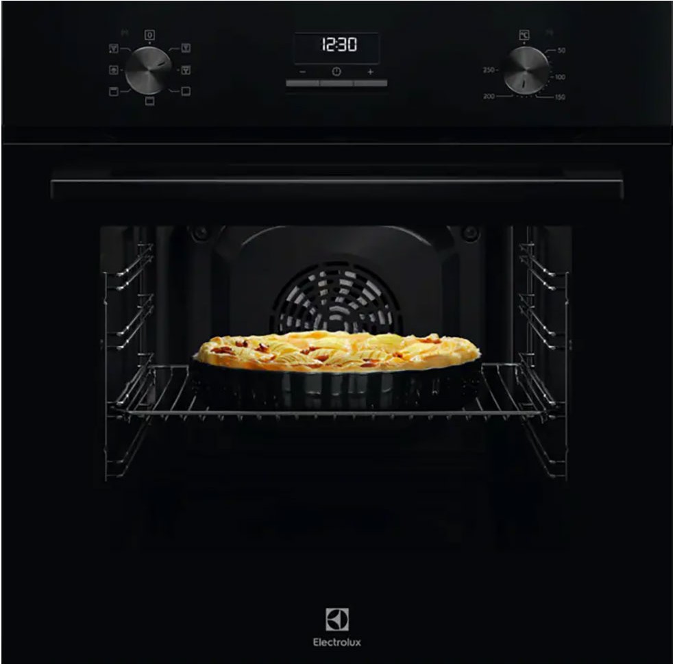Духовой шкаф электрический Electrolux LOH3H00BK, черный