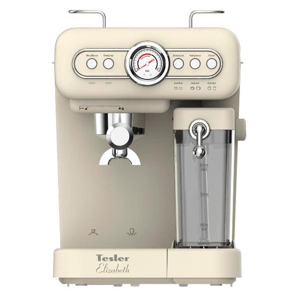 Кофеварка рожковая TESLER ECM-250 BEIGE