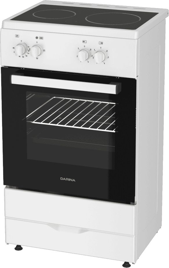 Плита электрическая DARINA 1F 5604 W, белый