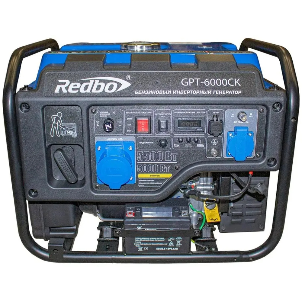 Генератор бензиновый Redbo GPT-6000CK