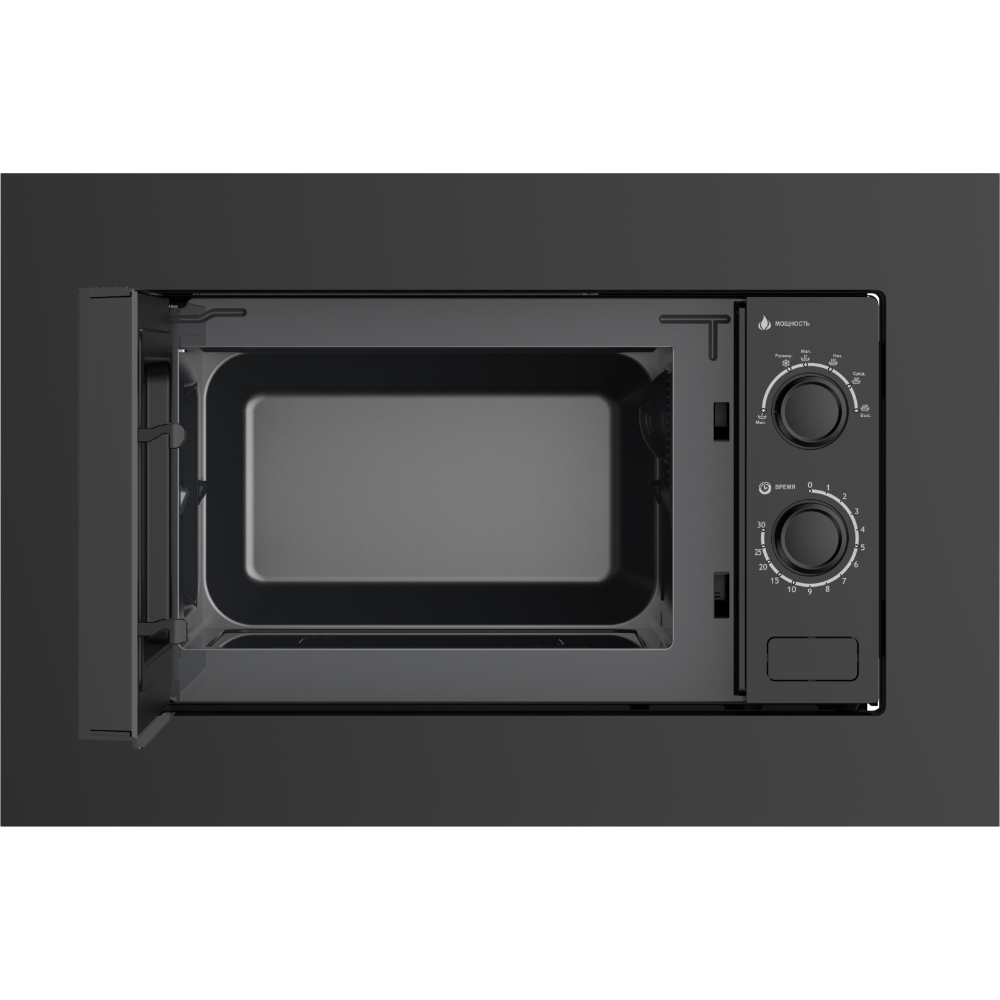Микроволновая печь встраиваемая Weissgauff HMT-2016 BGL Flat Table, черный