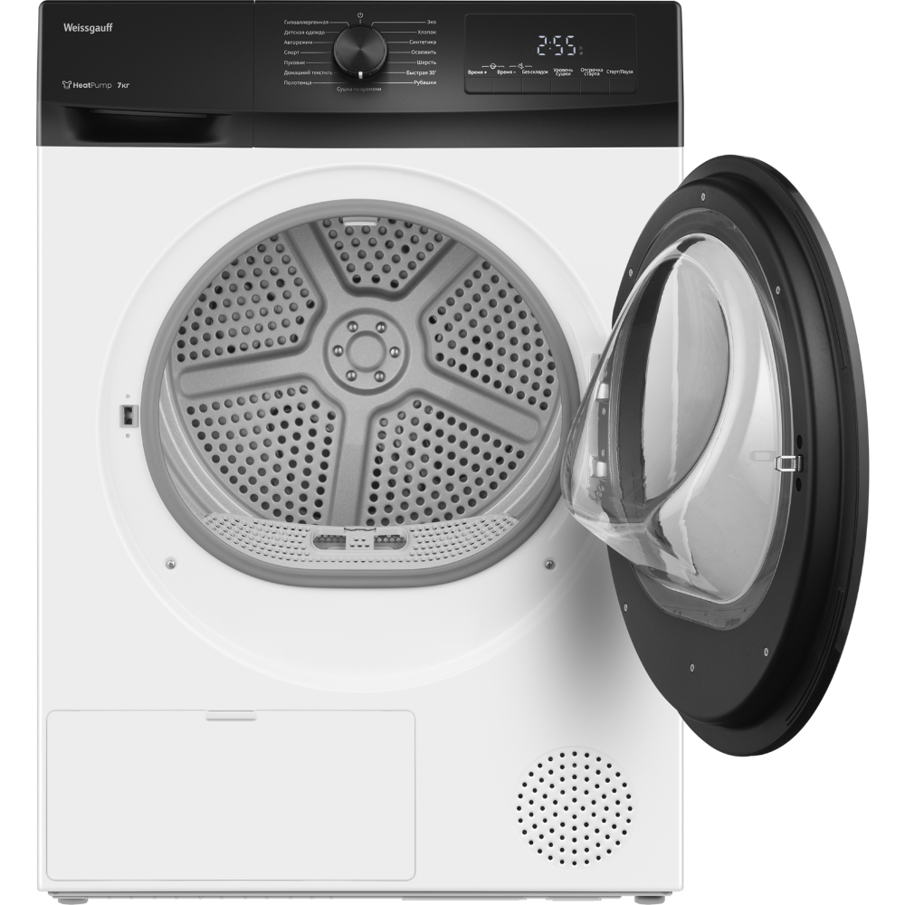 Сушильная машина Weissgauff WD 4948 Heat Pump, белый