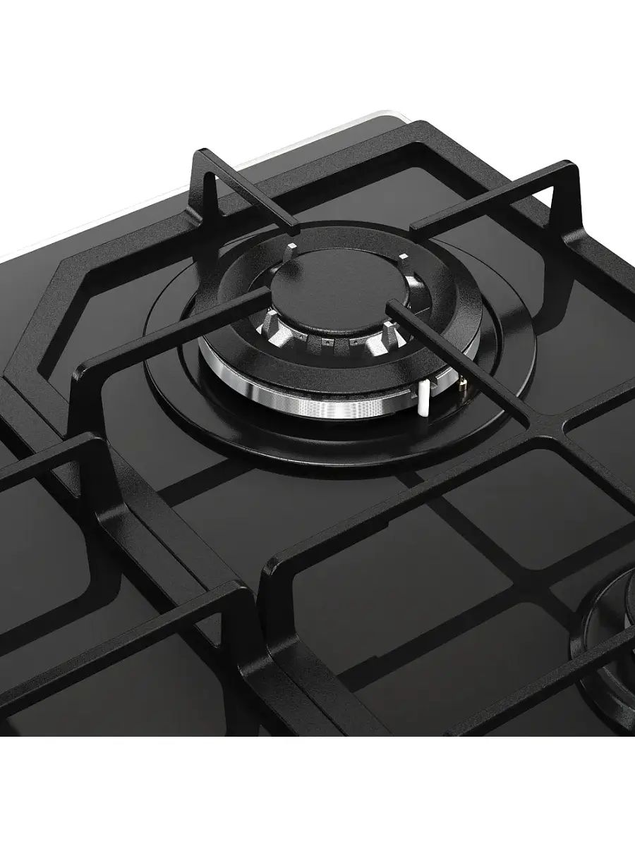 Варочная панель газовая Monsher MGG 63 Noir, черный