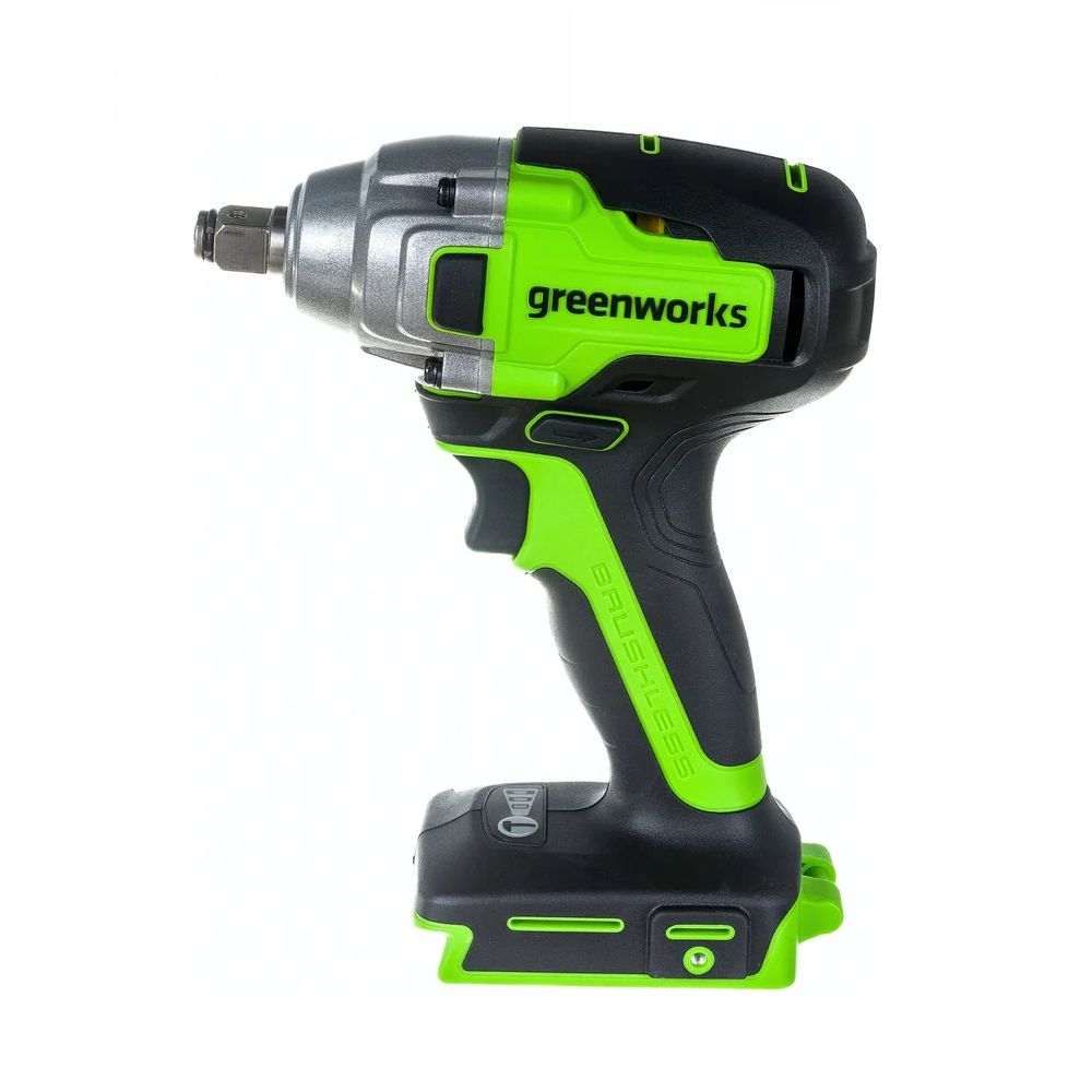 Гайковерт аккумуляторный Greenworks GD24IW400 (3802907CUG) (1АКБ и ЗУ)