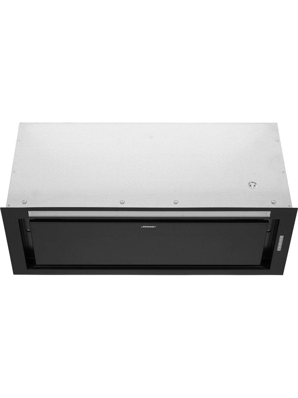 Вытяжка встраиваемая Jet Air PLANE LUX BL MAT/A/72, черный матовый