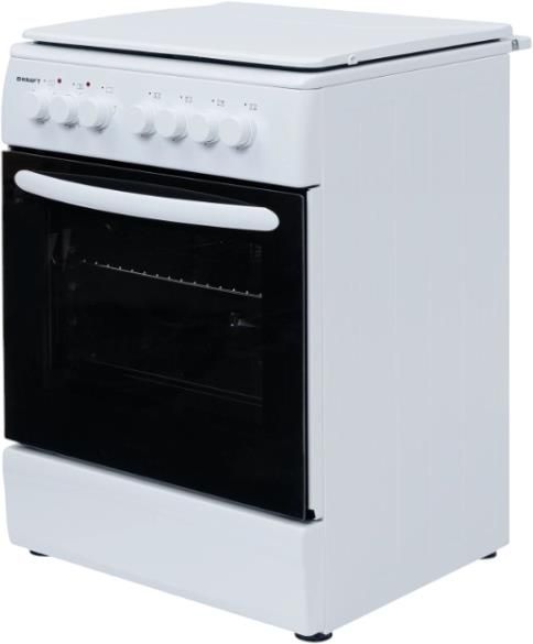 Плита комбинированная Kraft KF-FSK6402EW, белый