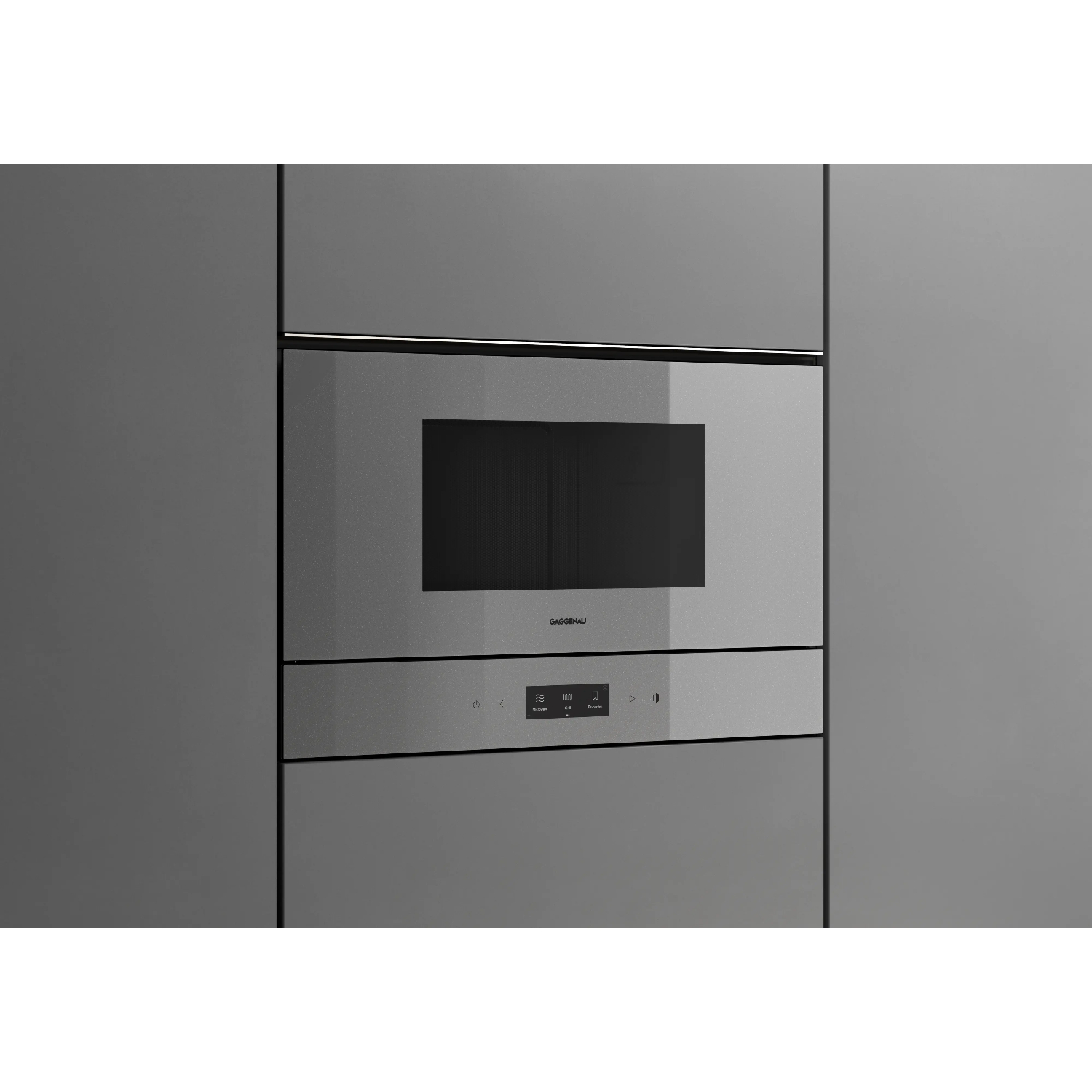 Микроволновая печь встраиваемая Gaggenau GM220130, серебристый