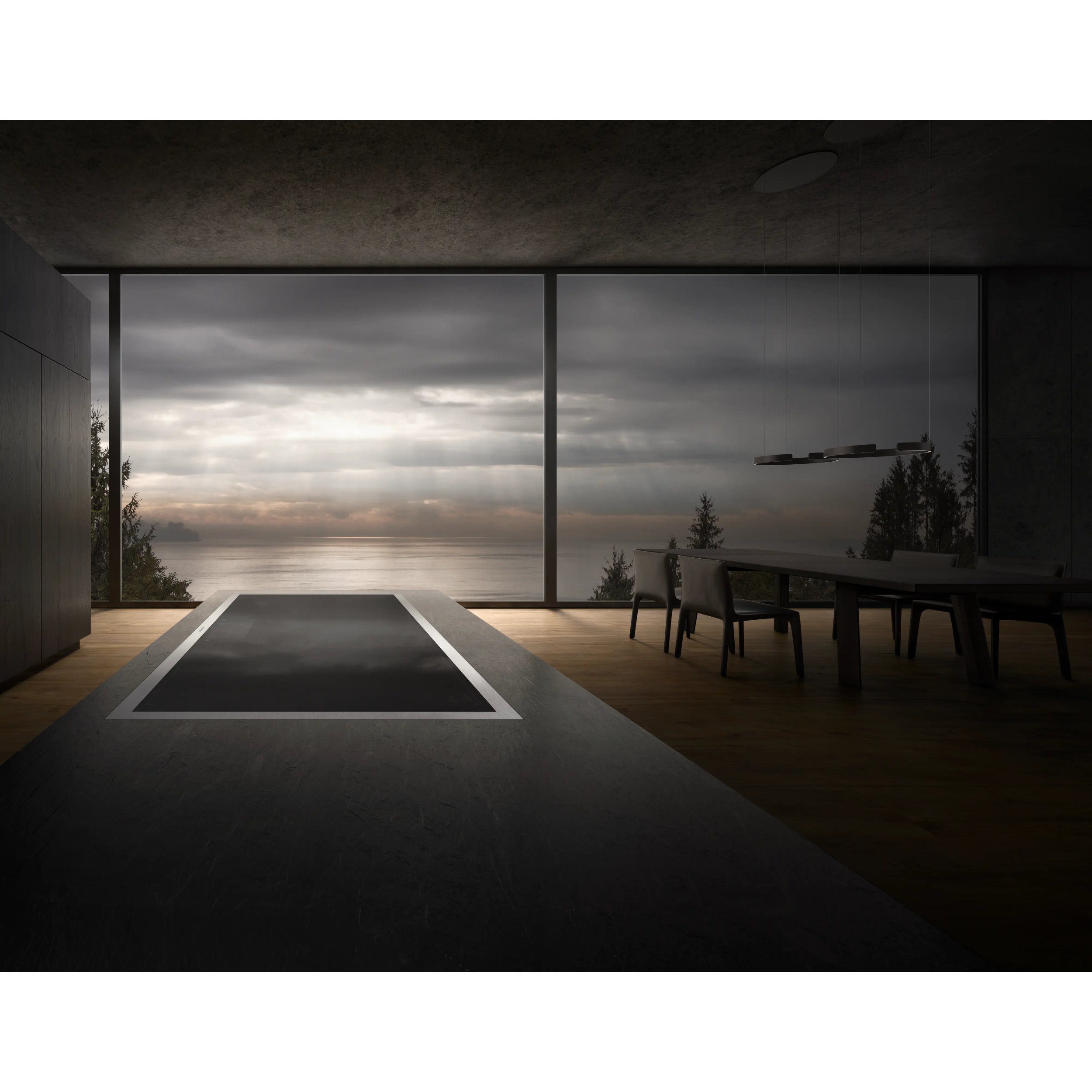 Варочная панель индукционная Gaggenau CX482111, черный/нержавеющая сталь