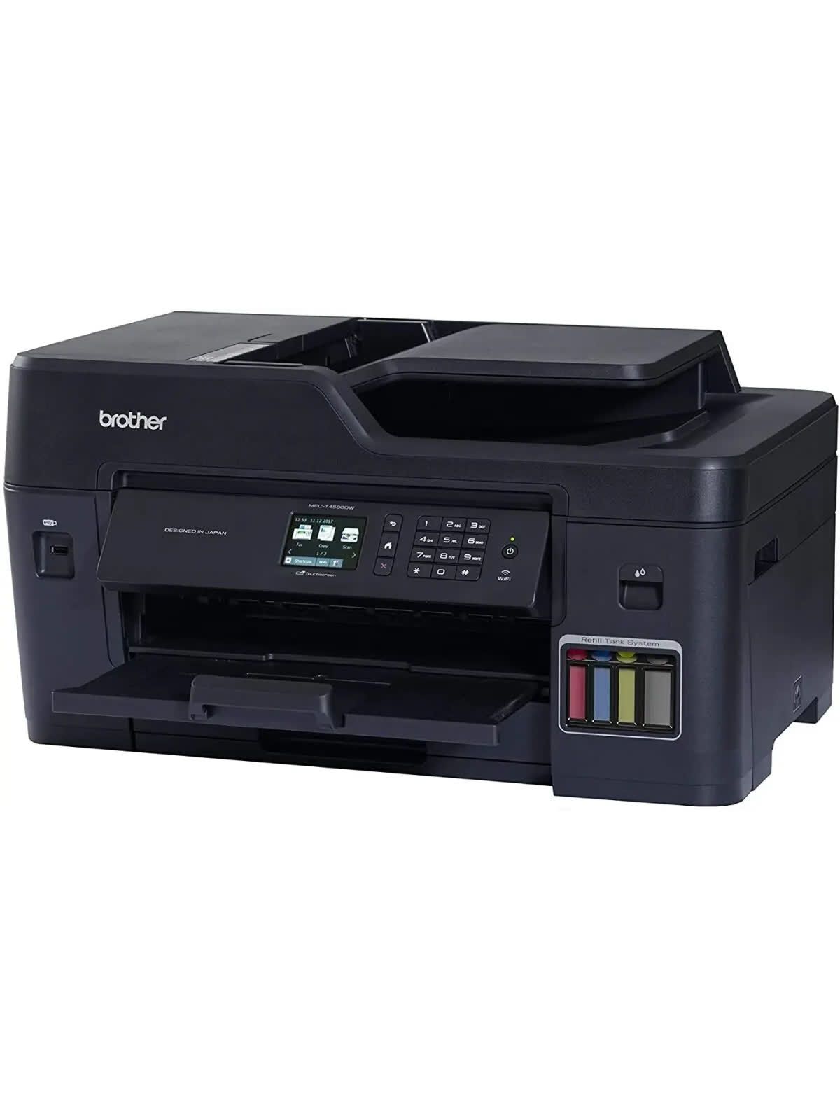 МФУ струйное Brother MFC-T4500DW, черный