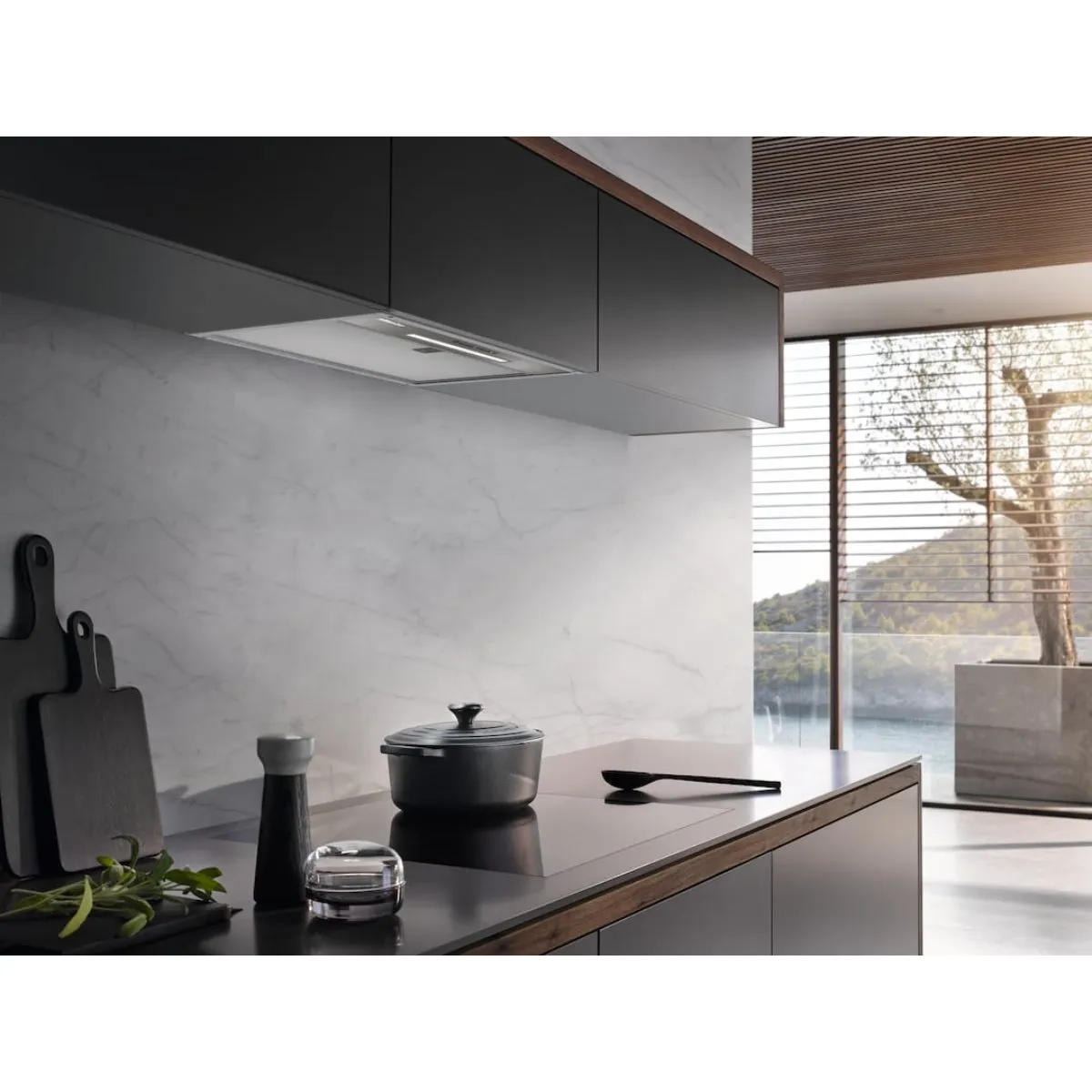 Вытяжка встраиваемая Miele DAE 1530 EDST Stainless Steel, нержавеющая сталь