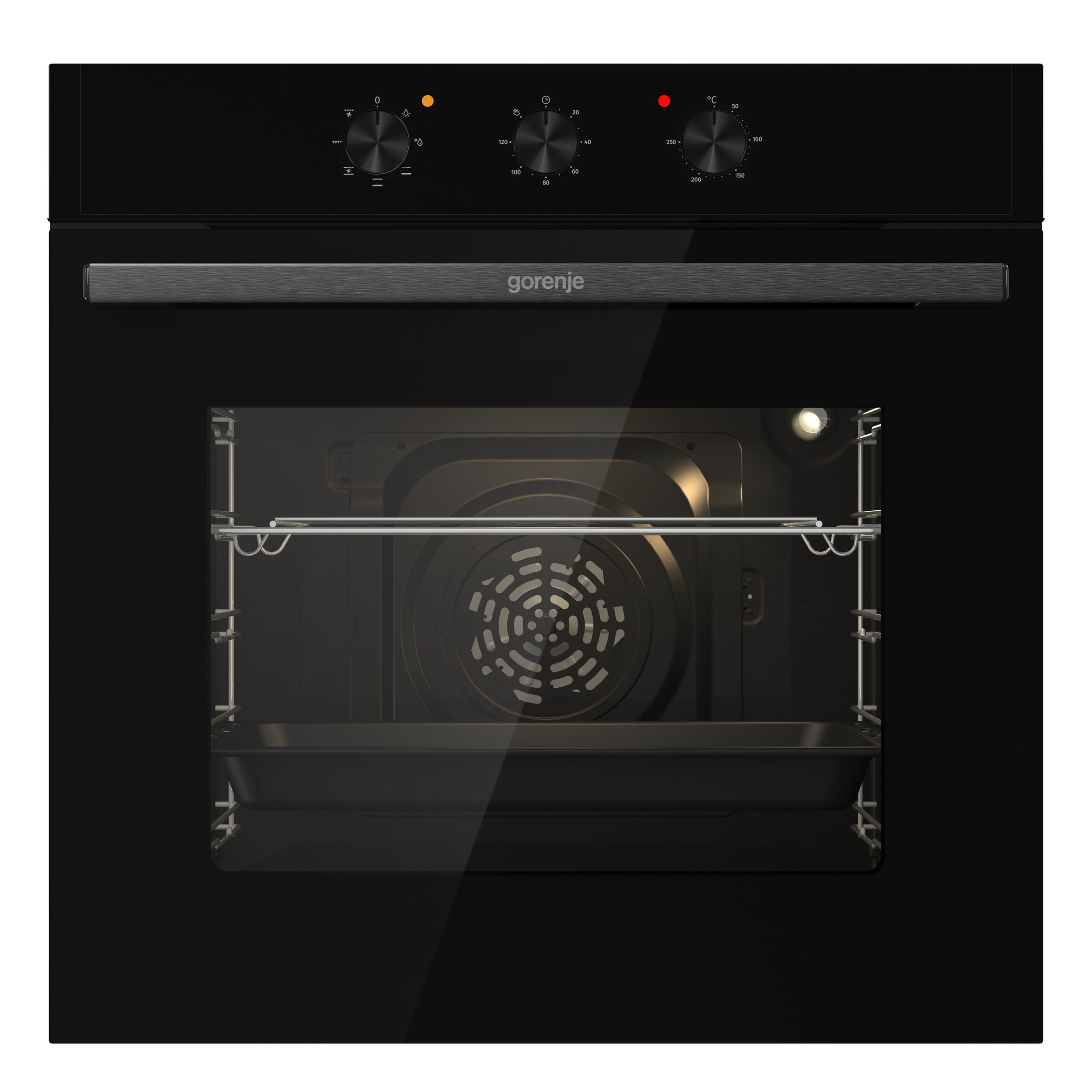 Духовой шкаф электрический Gorenje BO6725E02ABGN, черный