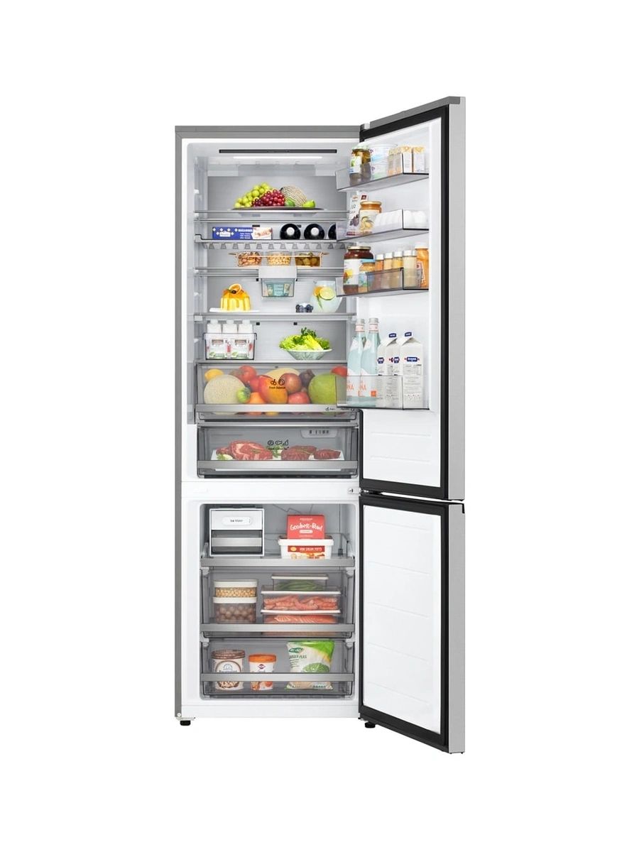 Холодильник LG GC-B640FMBM, серебристый