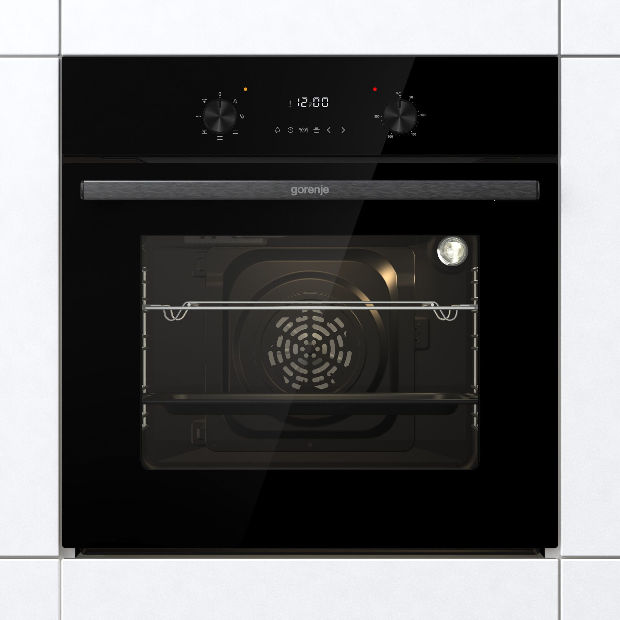 Духовой шкаф электрический Gorenje BO6635E01BG, черный