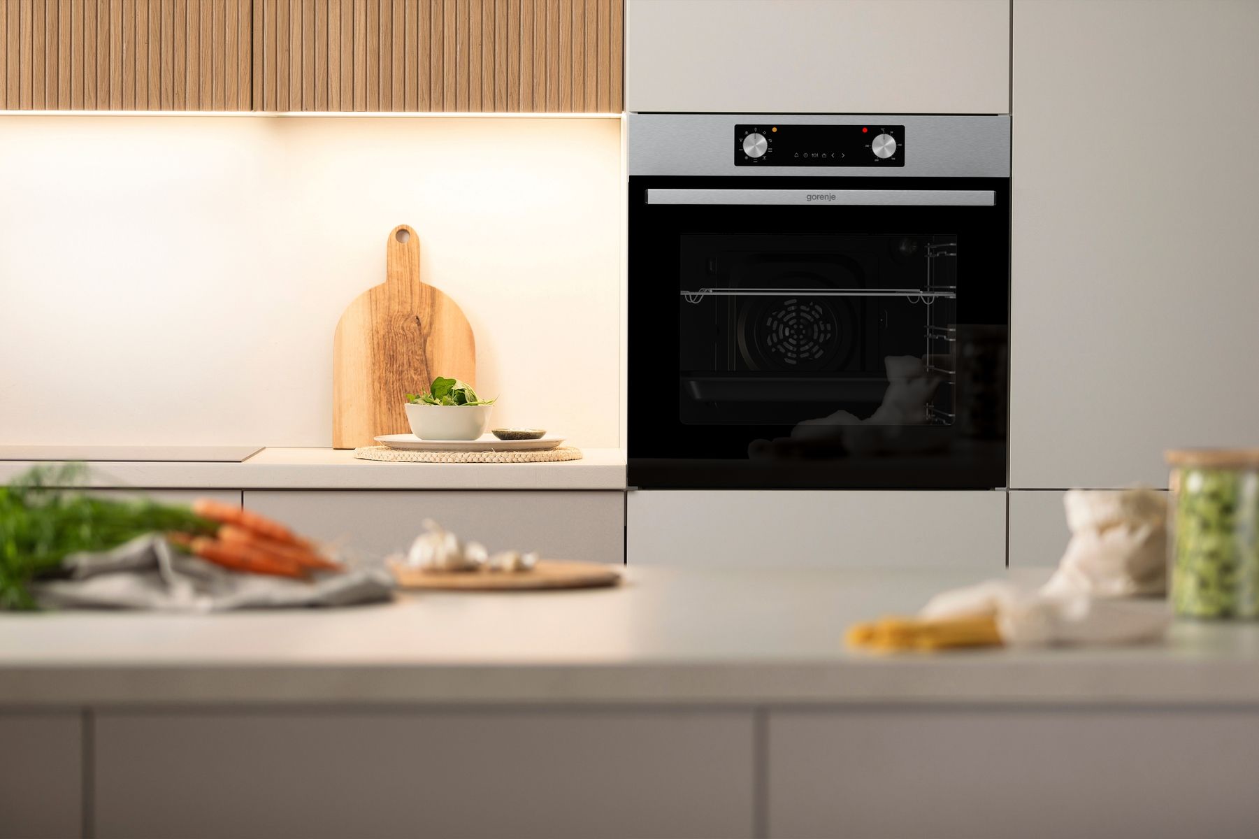 Духовой шкаф электрический Gorenje BO6737E02AXN, нержавеющая сталь