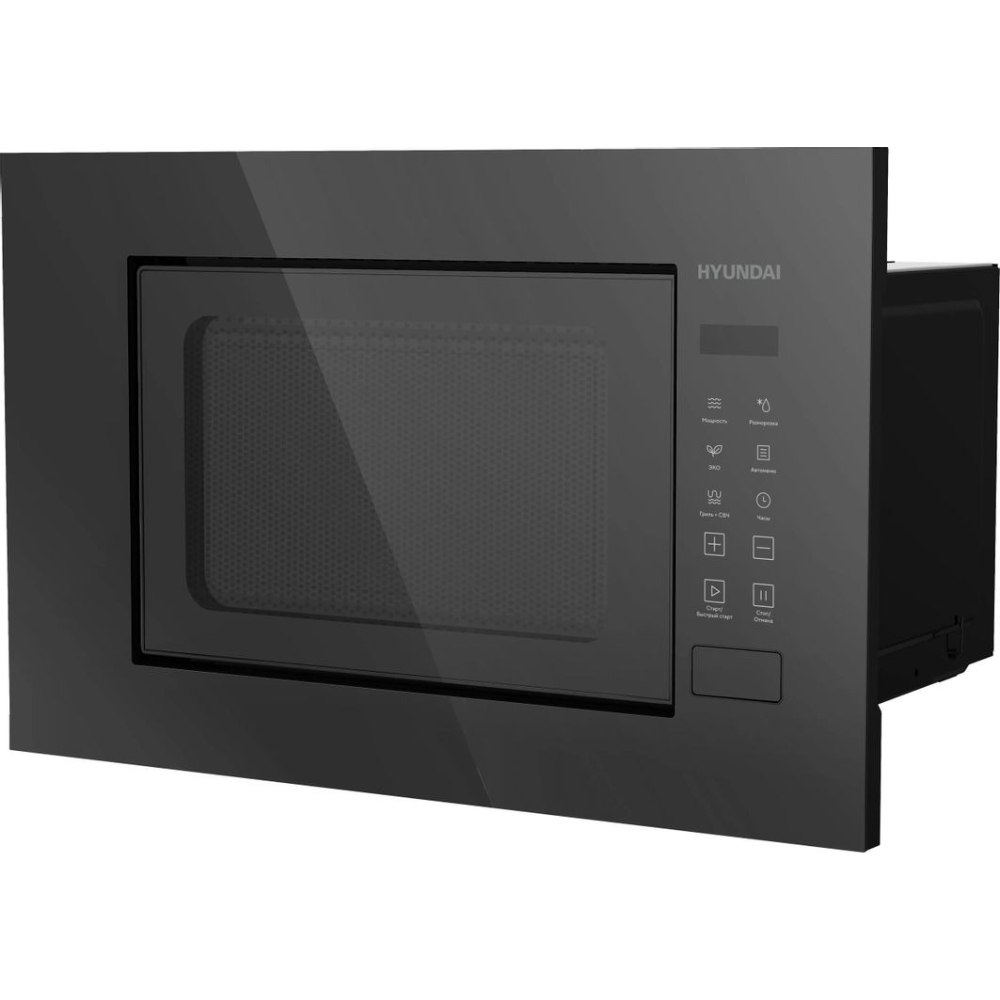 Микроволновая печь встраиваемая Hyundai HBW 2060 BG, черный