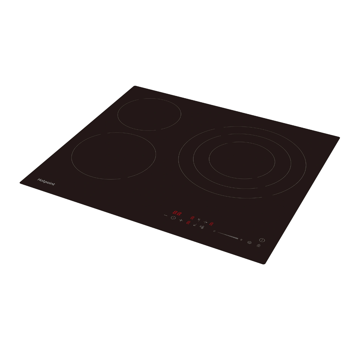 Варочная панель электрическая Hotpoint HR 6O3 CS, черный