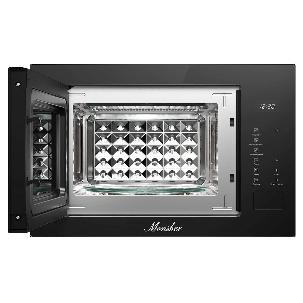 Микроволновая печь встраиваемая Monsher MMH 1025 Noir, черный