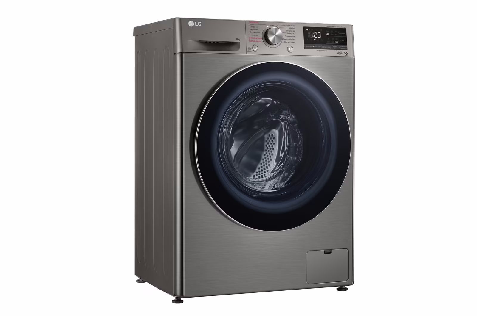Стиральная машина LG F2V5HS5S, серебристый
